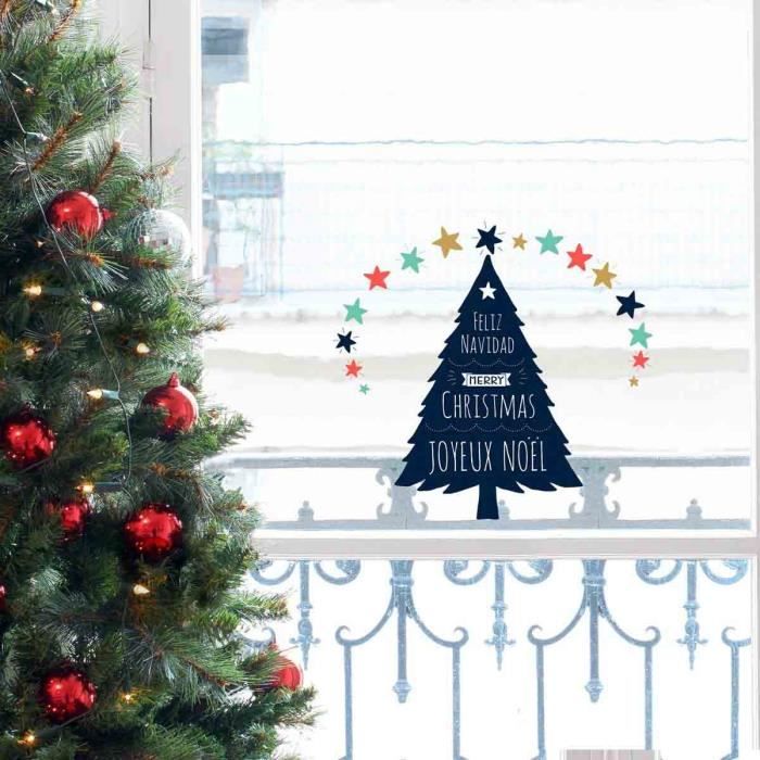 Homesticker Noel Sapin Joyeux Noel Pour Fenetre Cdiscount Maison Homesticker Noel Sapin Joyeux Noel Pour Fenetre Cdiscount Maison