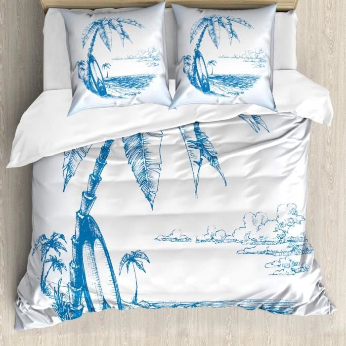 Ensemble housse de couette 3 pièces matelassé Dreamsoft