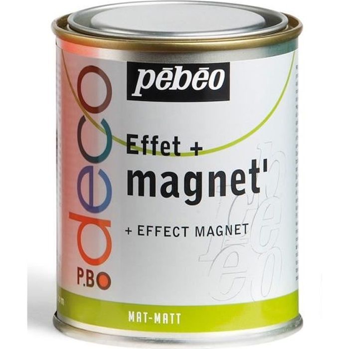 PEBEO Déco Peinture acrylique Effet magnétique 250 ml