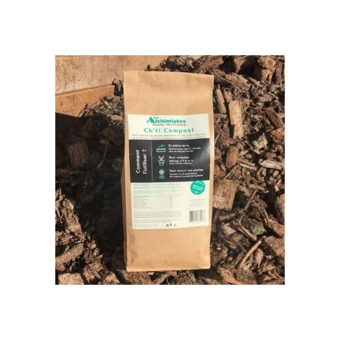 Compost - sac de 2L d'engrais naturel