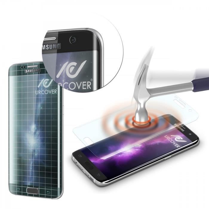 Protecteur Écran Verre Trempé KROMA Pour Samsung Galaxy S7 - Premium, Neuf Sous Blister