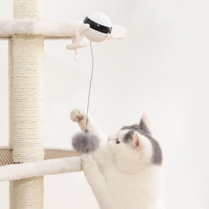 Jouet De Jeu De Chat Interactif Balle De Jouet De Chat Automatique Et Accessoires De Teaser De Boule De Levage Electrique Une C Cdiscount