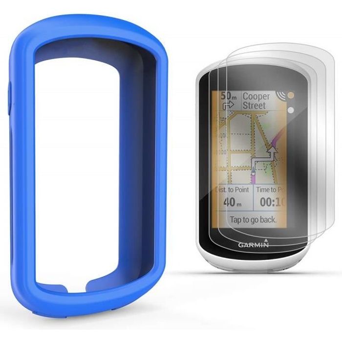 3x Protection chars Glasfolie pour Garmin Edge Explore 1000 chars Diapositive 9 H Verre