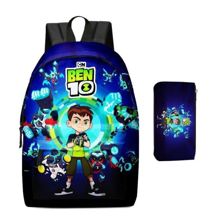 Nouveau Ben 10 tudiant Cartable Dessin Anim Enfant Sac dos et