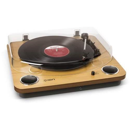 Tourne Disque Platine Vinyle de Conversion avec Trois Vitesses et Enceintes St/ér/éo ION Audio Max LP et CZ-800-10 Cellule Phono C/éramique de Remplacement pour Platine Vinyle