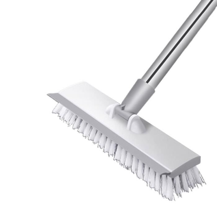 Balai Brosse DALIPER 2 En 1 | Manche Réglable 127cm | Nettoyage Sols Et Carrelage