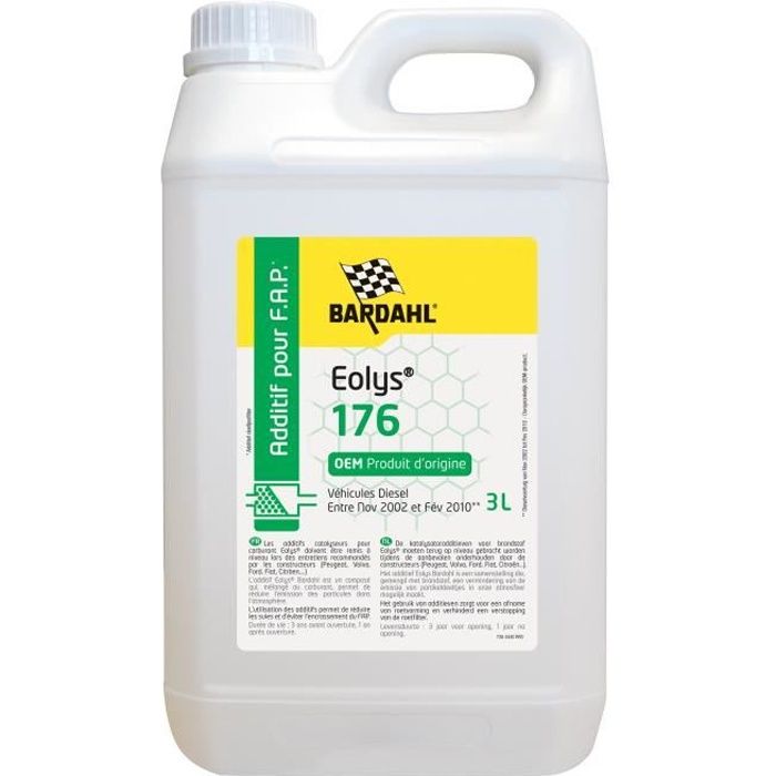 EOLYS Additif FAP Cérine - 3 L - 176 - Cdiscount Auto