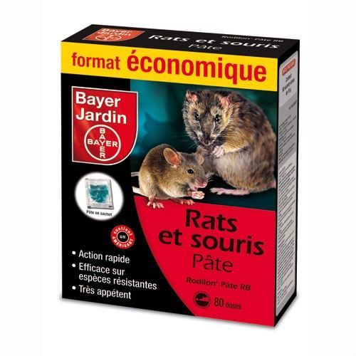 Raticide pâtes huilées rats et souris - Droguerie Bejottes