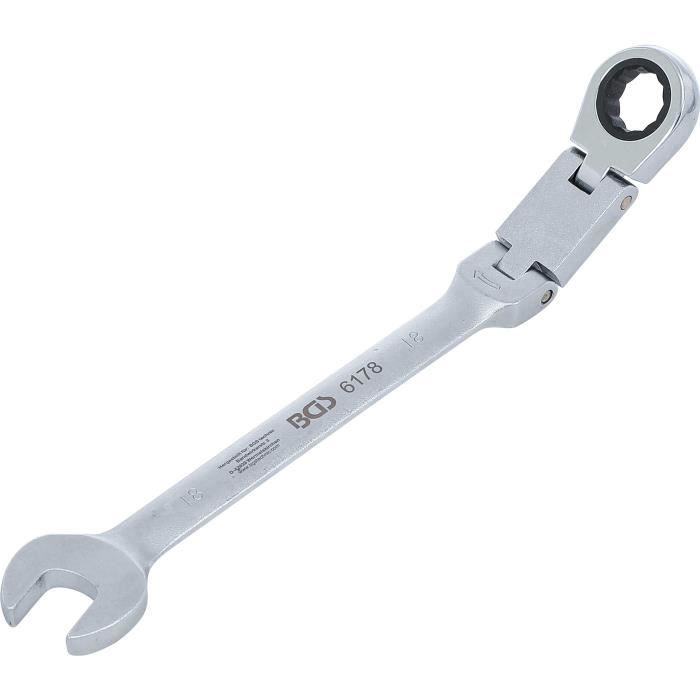 Clé Mixte Plus 27x27 Acier au Chrome Vanadium. DIN3113