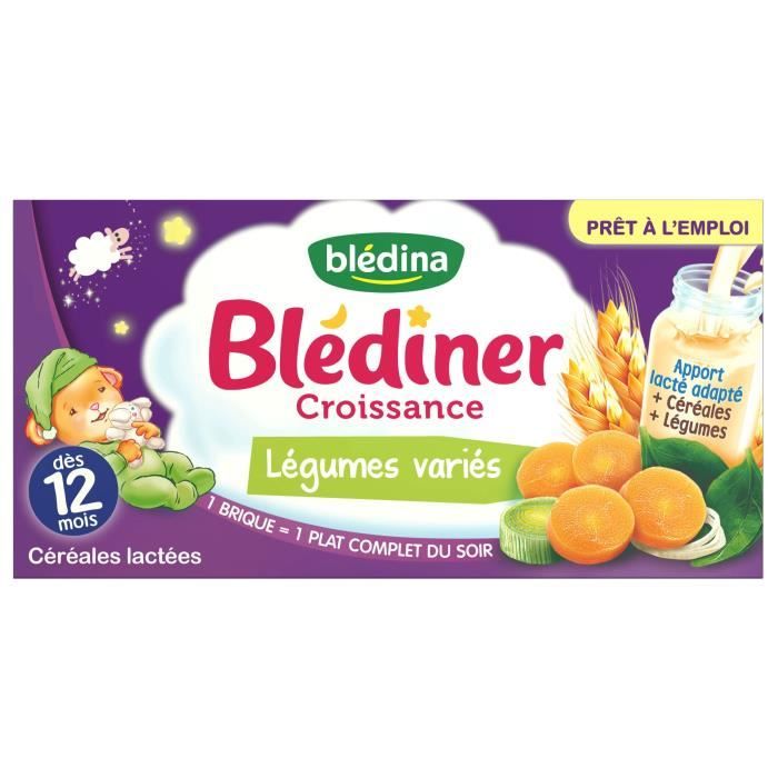 Blédina Idées De Maman - Repas Bébé 12 Mois Panais, Butternut, Polenta, 6x200g, Sans Sel Ajouté - 14