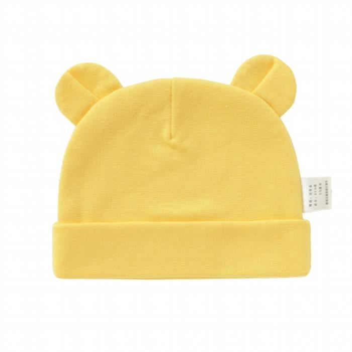Bonnet Bébé Double Couche Coton – Automne/hiver, Taille 1-3 Ans (tour De Tête 40-50 Cm), Unisexe