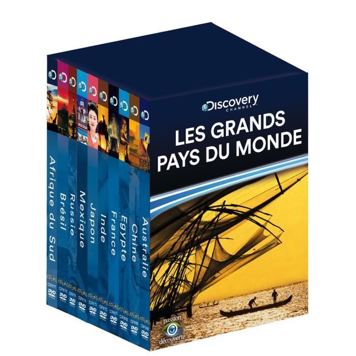Coffret LES GRANDS PAYS DU MONDE COFFRET 10 DVD Cdiscount DVD