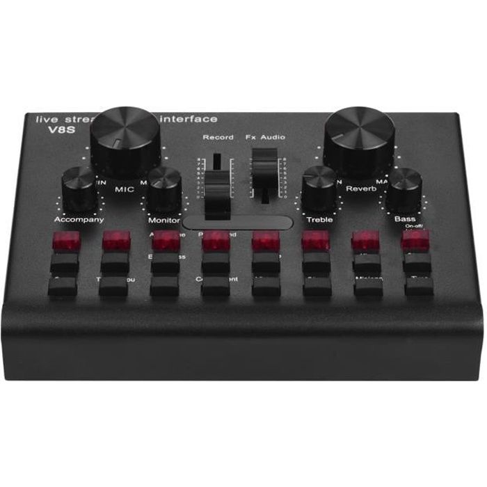 Microphone bras articulé V8 carte son en direct Podcast BM 800 Microphone bras articulé V8 carte son en direct Podcast BM 800
