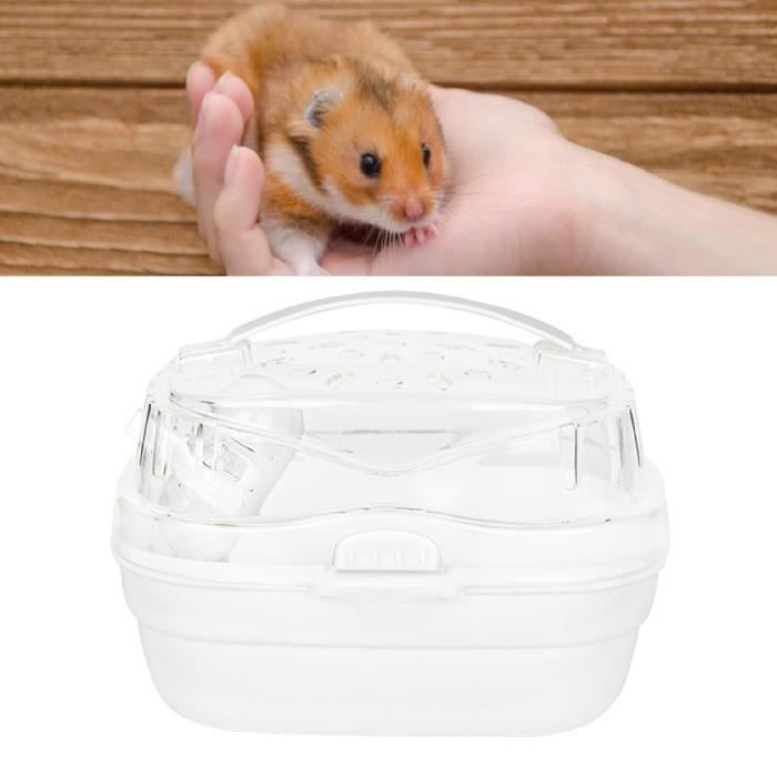 ESTINK Cage de transport pour hamster Hamster Carry Case Cage