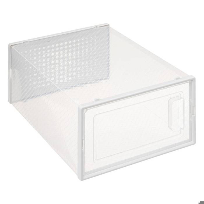 Boîte range-chaussures Stak L en plastique - 5five