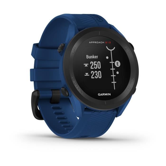 GARMIN Approach S12 - Montre Connectée Golf GPS - Tidal Blue