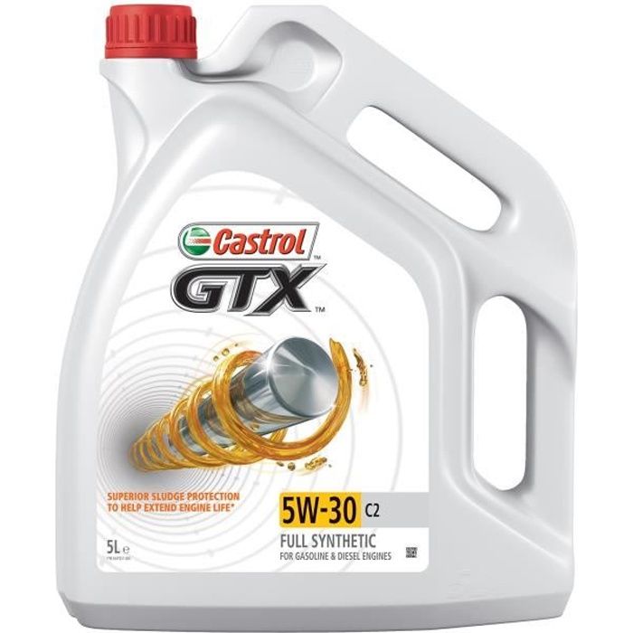 Huile moteur Edge - CASTROL - 4 saison - 5W-30 LL - 5+1L - Cdiscount Auto