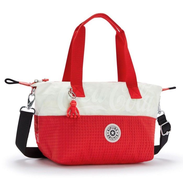 Sac à Main Kipling Rouge - Style Trousse De Toilette, Neuf Sans étiquette