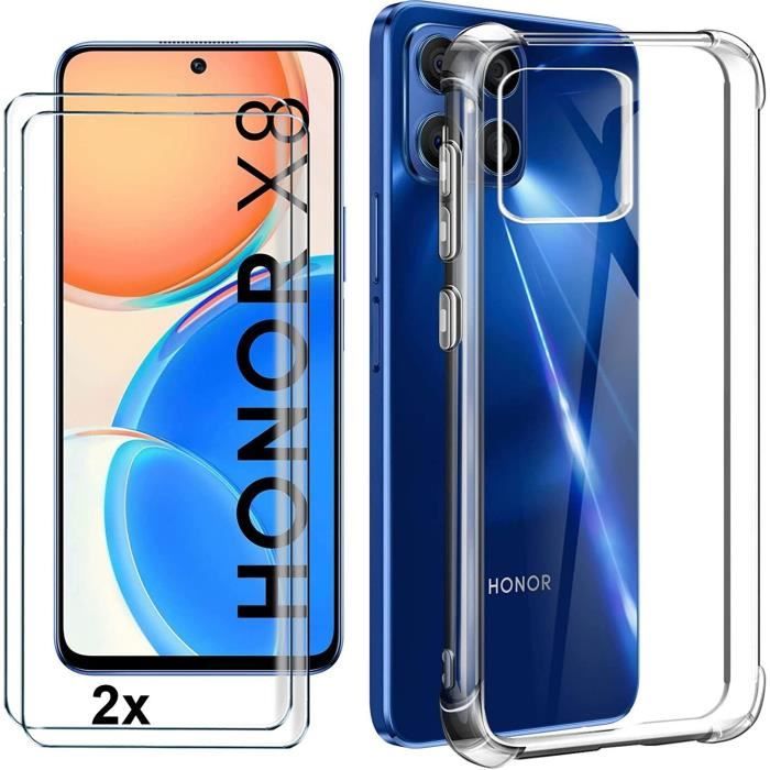 Coque Honor X6b Et Verre Trempé HGJTFANY Coque Pour Honor X6b