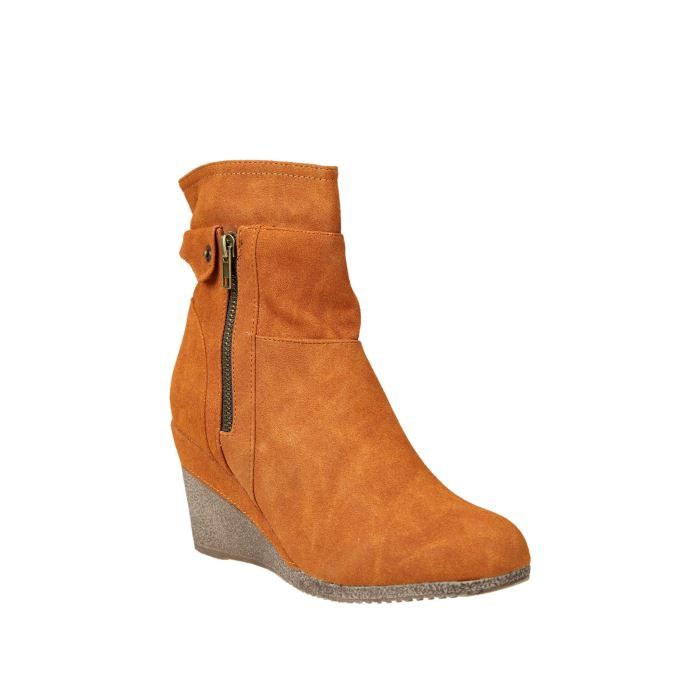 bottines à semelles compensées