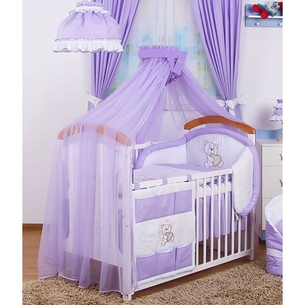 Ensemble Linge Lit Bebe 9 Pcs Ciel De Lit Bebe Xxl Cdiscount Puericulture Eveil Bebe