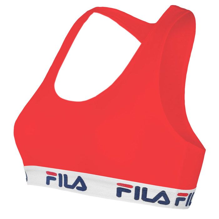 Brassière de sport FILA Fila-2 pour femme - Taille XS - Rouge