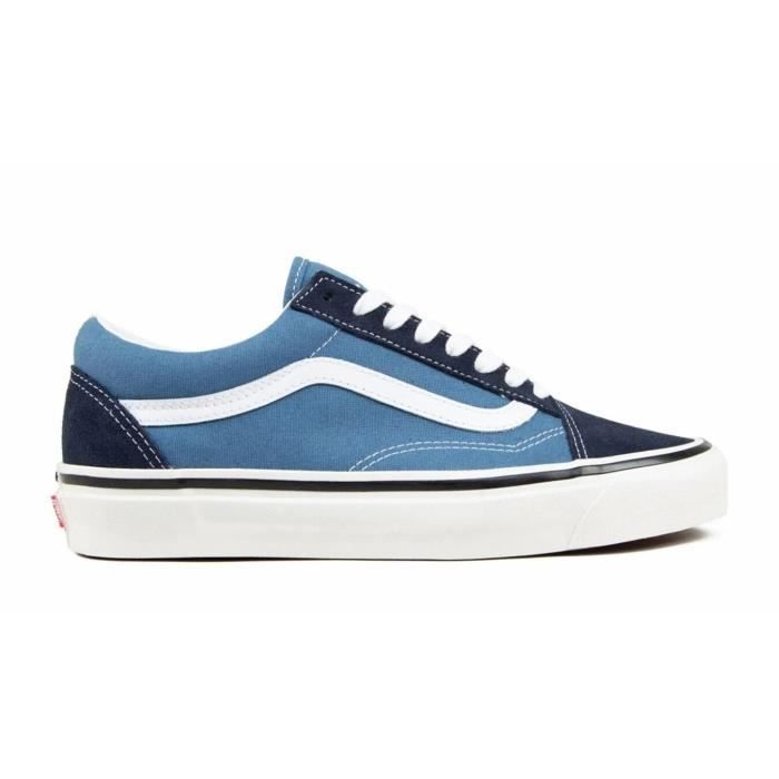 Vans Baskets Vans Anaheim Factory - Old Skool 36 DX - bleu - Homme - Daim-Nubuck - Lacets