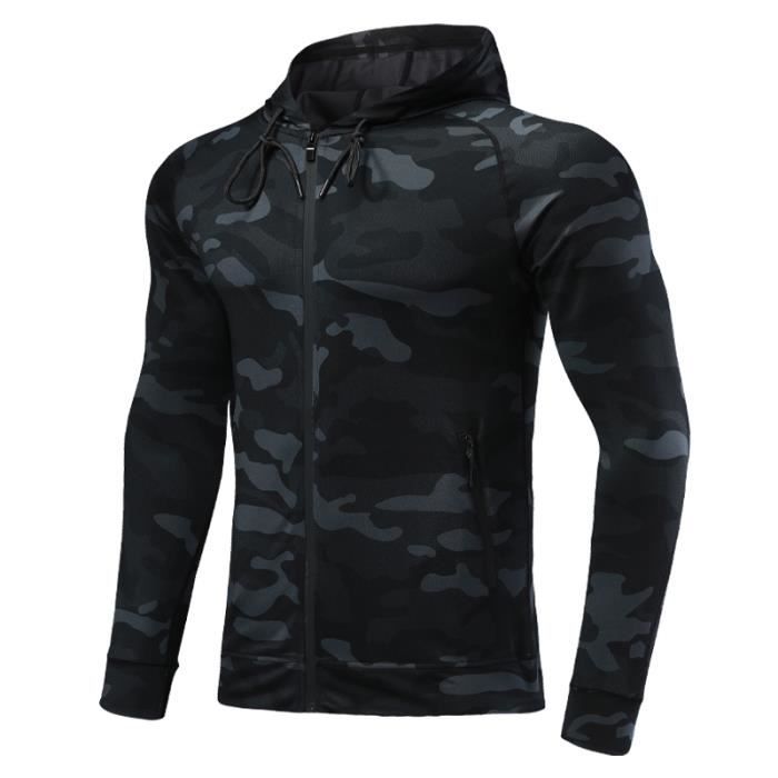 Sweat à Capuche Riverso Homme - Fermeture éclair Complète, Coupe Regular, 80% Coton Pour Un Confort Optimal