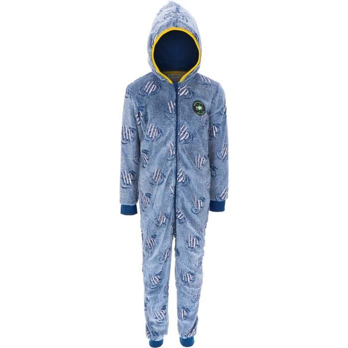Combinaison pyjama HARRY POTTER grenouillère polaire enfant phosphorescent  Bleu - Cdiscount Prêt-à-Porter