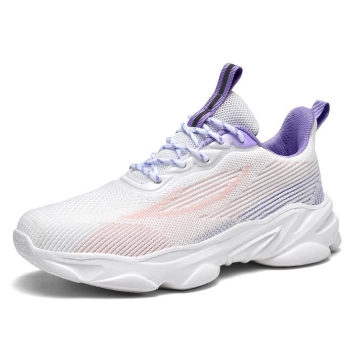 basket femme violette
