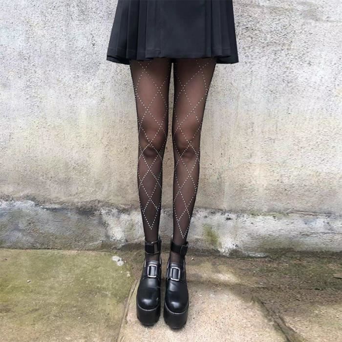 Bas Noirs Avec Strass Music Legs - Modèle MH4143BLK - Neuf Avec étiquettes