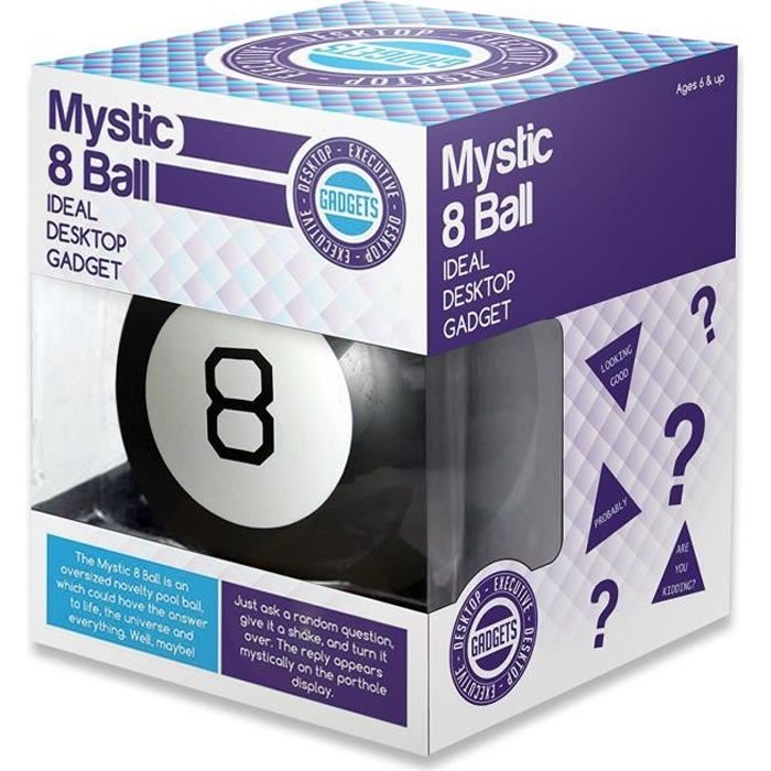 Magic 8 ball, posez la question et attendez la réponse (cadeau, Mystic,  balle magique) - Cdiscount Jeux - Jouets