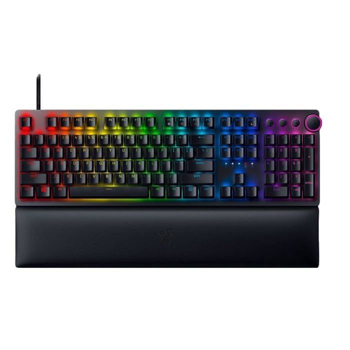 Razer Huntsman V2 Gaming Tastatur Switch Schwarz