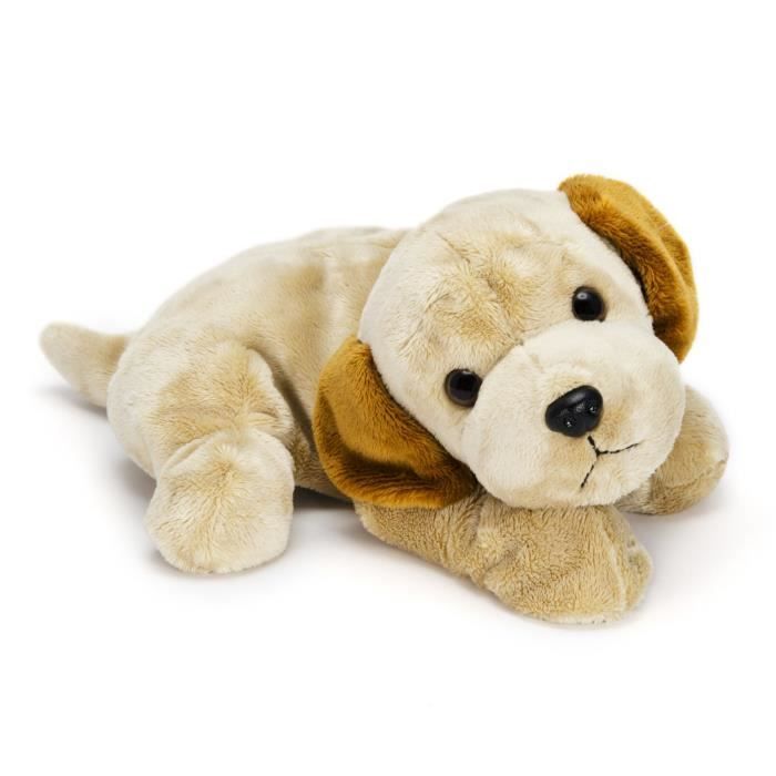 peluche chien beige