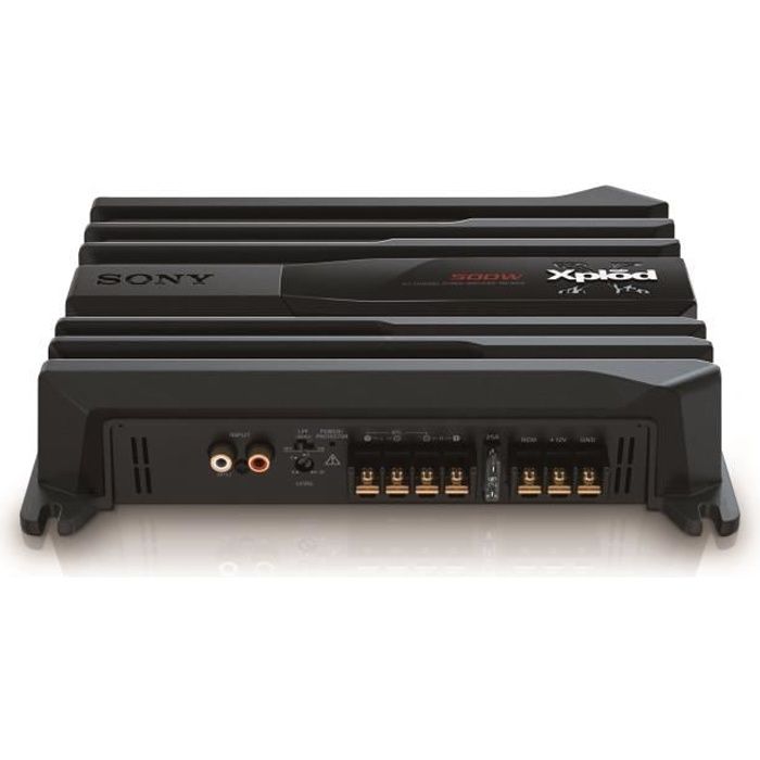 Amplificateur stéréo XMN1004 - SONY - 500W - 4/3/2 canaux pour voiture