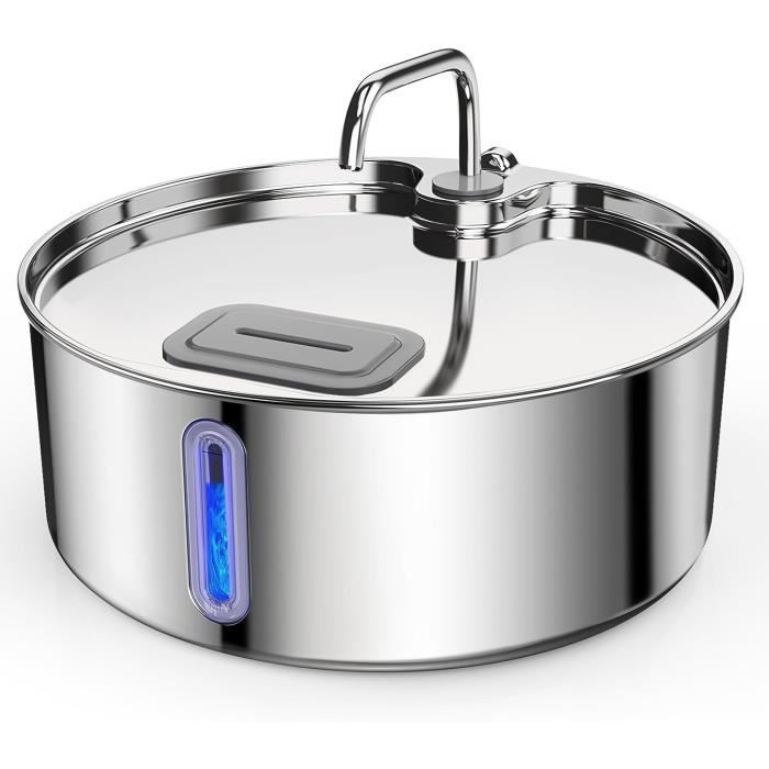 Fontaine à Eau Chat, Fontaine Chat 2,5L, Distributeur Eau Chat Chien