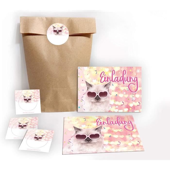 8 Geschenktüten Rosa Mit Pferde-Aufklebern – Perfekt Für Kindergeburtstage & Gastgeschenke