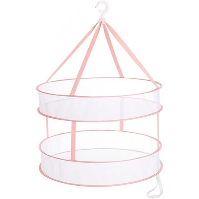 Lot De 2 Séchoirs Spirale Inox Pour Draps – Pliables, 360°, Gain De Place (41,8 Cm)