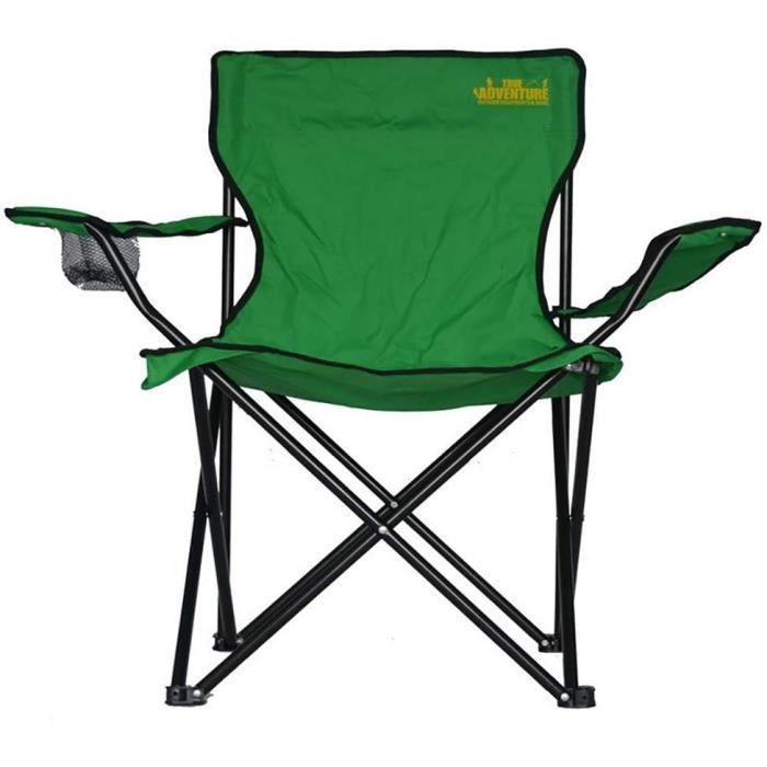 Cooltto Tabouret Pliant Chaise Pliable en Aluminium Camping Légère Fauteuil de Pêche Siège de