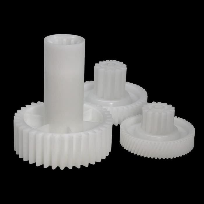 Ensemble de 4 poignées métalliques robustes (96 mm, blanc argenté