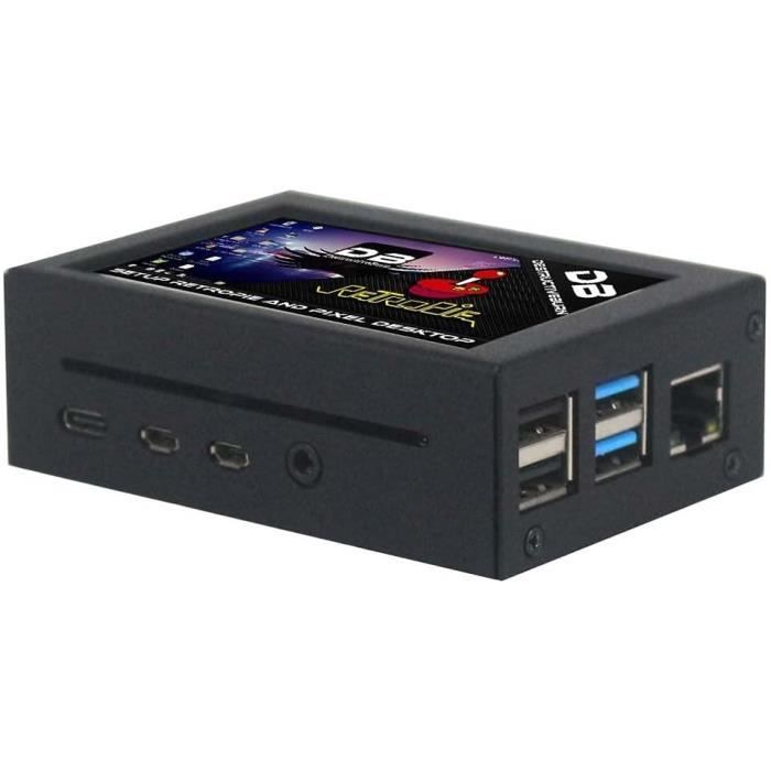 Pour Écran Raspberry Pi 4, Écran Tactile Mhs 3,5 Pouces Avec Boîtier ...