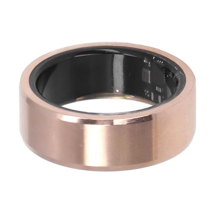 Bague Connectée Yeabomy - Tracker Sommeil, Activité, ECG - IP68 Étanche - Or