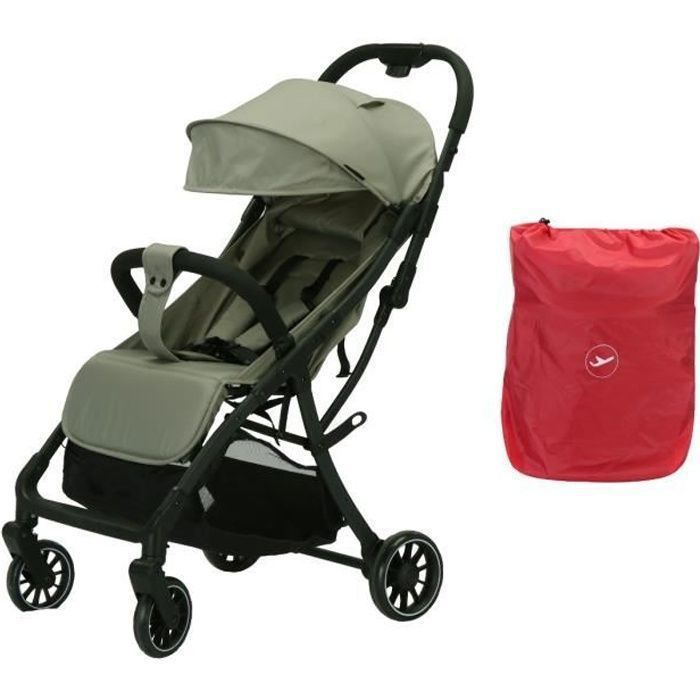 X Adventure Poussette ultra compacte Ranger Dossier ajustable Pliage compact De la naissance a 4 ans 0 22kg Vert