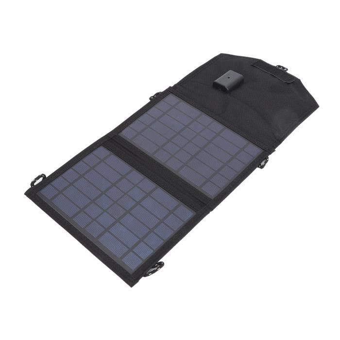 Panneau Solaire Pliable 10W – Portable, Monocristallin, Chargeur Camping Avec Batterie 10000mAh