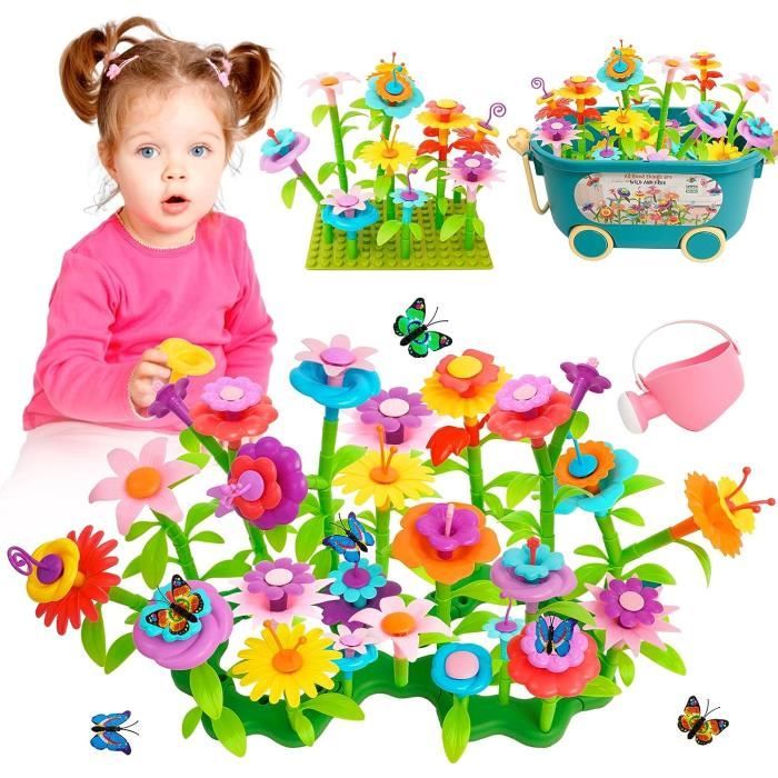 Garden building sales blocks toys
