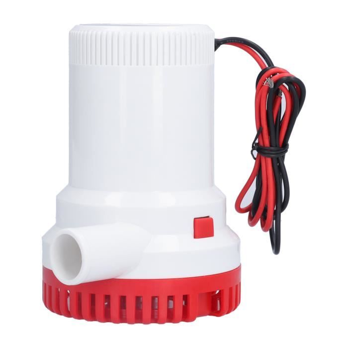 Pompe De Refroidissement 370 En Alliage Pour Bateau RC – 3-6V, Débit 1,8L/min, Prise JR, Interrupteur Inclus