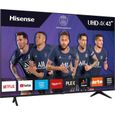 HISENSE 43A7100F - TV UHD 4K 43" (108cm) - Smart TV - Dolby Audio - 3xHDMI, 2xUSB - Noir mat-1