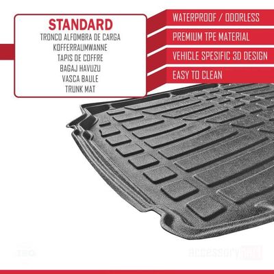PVC Rezaw-Plast Tapis De Coffre pour Peugeot 206 2002-2012 PVC protection du cof PVC Rezaw-Plast Tapis De Coffre pour Peugeot 206 2002-2012 PVC protection du cof