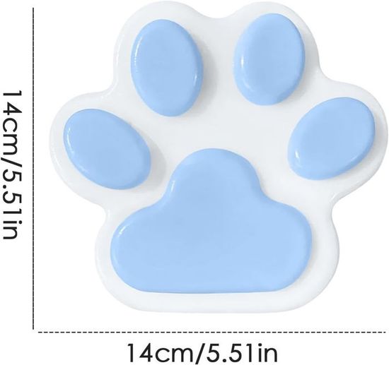 8 Squishy Pattes De Chat Anti-Stress - Yoyo Souple Pour Enfants Et Adultes - Couleurs Aléatoires
