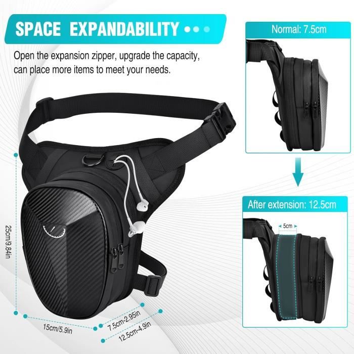 Sac de jambe de sport de multifonction de pied de téléphone portable